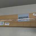 FunStick 24"x200" Wide White Glitter Peel and Stick Wallpaper Removable Waterproof Contact Paper for Cabinets Countertops Renter Friendly Wallpaper for Bathroom Kids Room Paintable White Vinyl Wrap