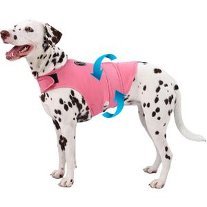 Dog Anxiety Vest and Shirt, Skin-Friendly Calming Shirt - Thunder Jacket for Pet Vet Visits - Dog Jacket for Thunder, Fireworks, Anti Anxiety Vest for Pet Without Medicine & Training