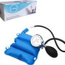 Pressure Biofeedback Stabilizer - Joint Support & Muscle Control Trainer for Low Back & Neck Pain Relief - Posture Corrector for Office Workers & Athletes (Blue)