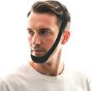 Chin Strap for Sleeping, CPAP Chin Strap, Anti Snoring, CPAP Chin Strap to Keep Mouth Closed, Adjustable, Breathable and Comfortable