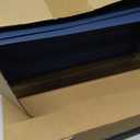 100 Pcs Blue Tax Return Folders Bulk 9 x 11.25 Inches Income Tax Organizer with Side Staples Double Windows Paper File Pocket Document Folders for Accountants Business Office Supply