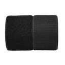 Sew on Hook and Loop Tape 2 Inch Wide,6.5 Feet Non-Adhesive Back Hook and Loop Strips Sewing Fastener Fabric Fastener Non Adhesive Interlocking Tape Black, Pack Of 4