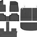Floor Mats & Cargo Liner Set Fit for 2027 Kia Telluride Models
Not Hybrid, Custom Fit, All Weather Protection, Anti-Slip, Heavy Durable, TPE, Automotive Accessories, Black, Floor Liners