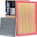 Cabin Engine Air Filter kit for 2011-2024 Ram 1500 (NOT FOR 6.2L TRX), Ram 1500 Classic (2019-2024), for Dodge Ram 1500 Select Models, Replaces 68441763AA, 68406048AA