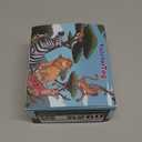 Animals Figure,54 Piece Mini Jungle Toys Set,ValeforToy Realistic Wild Vinyl Plastic Animal Learning Party Favors for Boys Girls Kids Toddlers Forest Small Playset Cupcake Topper