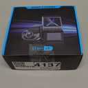 Dash Cam Front and Rear, 4K Ultra HD+1080P Dash Camera for Cars, Built-in Wi-Fi GPS, Included 32GB Card, 2.0'' IPS Screen Mini Car Camera, App, Night Vision, 170Wide Angle, 24H Parking Mode (Black)