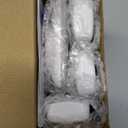 Indoor Outdoor Thermometer Wireless, 4.5 Inch Display Digital Hygrometer Thermometer Temperature Humidity Monitor with 330ft Range Sensor and Adjustable Backlight (White)