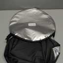 Sun Shade Sunshade for Chevrolet Blazer 2019-2026 Windshield Cover (NOT for EV) 2-Layers Sun Shield for Chevy Blazer 240T Silver Coating Sun Visor Foldable Window Shade Blocks UV Car Accessories