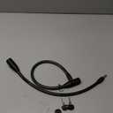 Urban August Child-Proof Refrigerator Lock for Kids & Adults - Lock for French Door Fridge and Cabinet (Regular, Black - 2 Pack)