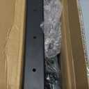 Fence Post Repair Kit, Thickened Heavy Duty Fence Post Anchor Stakes for Repair Tilted, Broken Wood Posts Support (Black, 2 Pack)