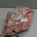 DEZENE Pack of 2 Dusty Pink Euro Shams Pillow Covers 26x26 Cozy Soft Chenille Decorative Throw Pillow Covers Accent Vintage Square Couch Pillow Covers for Home Decor Bed Sofa Living Room