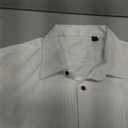 Designed in Italy Men's Tuxedo Shirt Formal Dress Shirt Pleated Long Sleeve Button Down Shirts for Prom Party Wedding L
