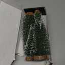 Desktop Miniature Pine Tree Tabletop Christmas Tree Small Pine Tree Decor Christmas Tree Toppers (Green 4pcs)