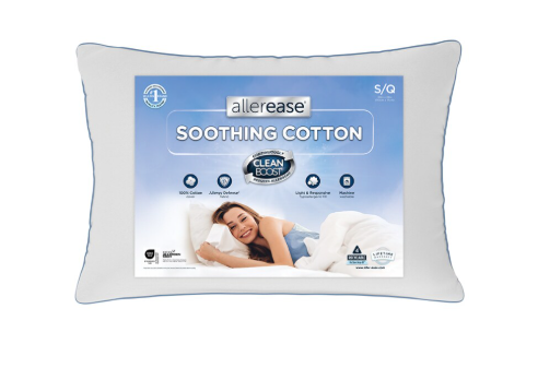 Allerease® Soothing Cotton Bed Pillow S / Q