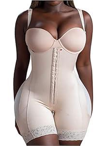 Snatched Body Stage 2 Faja with Bra | BBL Body Faja Post-Op & Everyday Shapewear | Fajas Colombianas Moldeadoras Post Surgery (Medium)