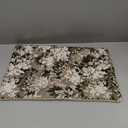 Yangest Neutral Floral Pillow Cover 12 x 20 Inches, Vintage Chenille Rectangle Throw Pillow Cover Soft Decorative Farmhouse Accent Couch Pillow Cover for Living Room Bedroom, Green