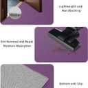 Front Door Mat, Non - Slip Absorbent Door Entry Mats, Doormats Indoor/Outdoor Entrance Small Rugs, Simplicity Solid Color Purple Doormat - Easy to Clean Floor Mats for Home 24x36 Inch, Purple