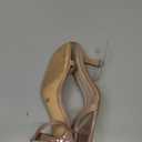 Modatope Womens Heeled Sandals Square Open Toe Kitten Heel Ankle Strap Heels for Women Daily Party Wedding Wear Size 8