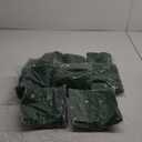 Newwiee 8Pcs Patio Cushion Covers Stretch Outdoor Cushion Cover Replacement for Patio Furniture Sofa Couch Slipcovers, Soft Flexibility Washable Furniture Protector(Waterproof Pure, Dark Green)