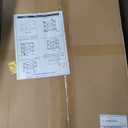 Plastic Commercial Cart Large Size, Restaurant Cart with Wheels Lockable, Heavy Duty Utility Service Cart for Foodservice, Commercial,Office, Warehouse, Black, 40.15X 19.29x 38.97 inches.