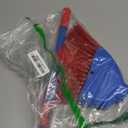 Kids Broom-Housekeeping Cleaning Tool for Kids Pretend Playing,Retractable Small Broom for Littler Helper(Blue+Red)