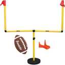 Franklin Sports Juego de poste de portera de ftbol juvenil - Poste de portera de ftbol infantil con mini ftbol - Divertida portera de ftbol para todas las edades - Fcil montaje - Altura