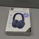 iLive Electronics Active Noise Cancellation Bluetooth Headphones, Adjustable Headband, Includes 3.5mm Audio Cable, Blue (IAHN40IND)