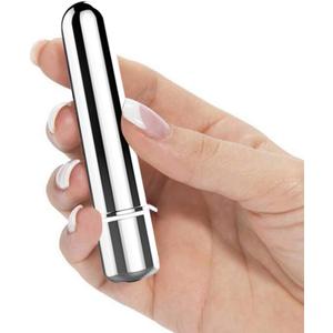 Cordless Handheld Mini Massager for Face, Finger, Neck, Shoulder, Electric Back Massage, Massage Stick Tool for Relaxion (Sliver)