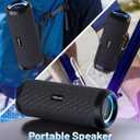 RIENOK Portable Bluetooth Speaker 30W Dual Pairing True Wireless Stereo HD Sound IPX7 Waterproof Outdoor Sport Shower Wireless Speaker Bluetooth 5.3 for Home Party