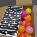 103 Pcs DIY Jumbo Friendship Bracelet Birthday Banner Kit Famous Singer Customizable Party Giant Garland Decoration for Birthday Wedding Easter Party Supplies