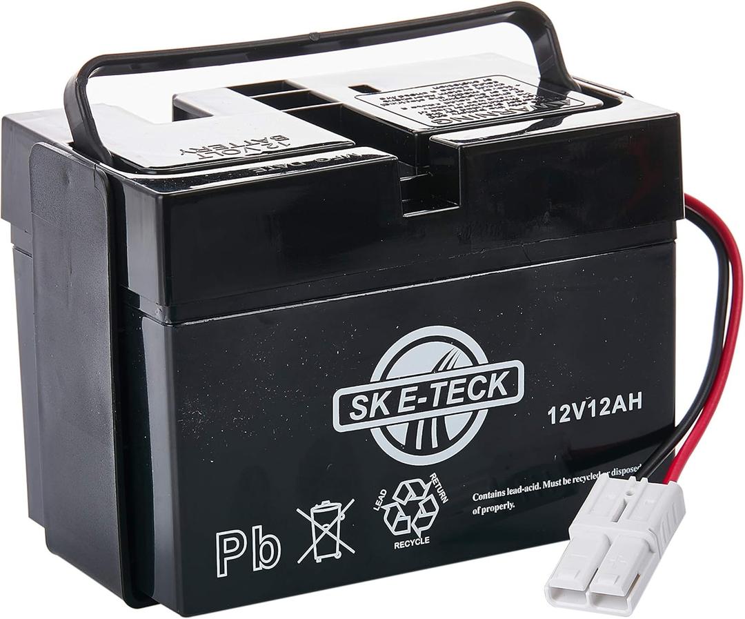 12 Volt 12Ah Replacement Battery for Rollplay GMC Sierra Denali Chevy Silverado 2017 Child Ride On Car