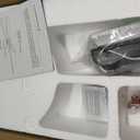 52 Inch Low Profile Ceiling Fans with Lights Remote, Burshed Nickel