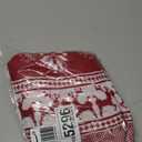 Dremisland Christmas Tree Skirt Rustic Christmas Tree Mat with Snowflake Reindeer Red Knitted Xmas Tree Skirts Thick Knitted Xmas Holiday Decoration New Year Home Party Decorations (Red, 36inch/90cm)