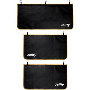 3 Pcs Fender Covers for Mechanics, 25 Strong Magnets, Microfiber Leather Car Fender Protector Mats - Size M