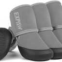 EXPAWLORER Waterproof Dog Shoes for Small Dogs, Dog Shoes for Hot Pavement, Hiking Walking, Reflective Dog Booties for Outdoor Snow Rain Days, Anti-Slip Dog Boots & Paw Protectors
