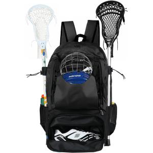 EALER ELB100 Lacrosse Bag, Turf Lacrosse Backpack Bag X-Large
