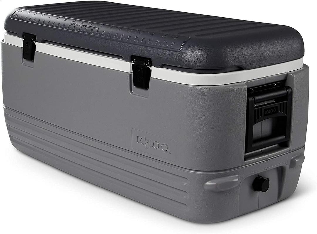 Igloo Coolers, Insulated Portable Hard Shell Ice Chest Cooler (Polar Grey)