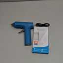 Tilswall Cordless Hot Glue Gun, Fast Preheating, Glue Gun and Sticks Set with 2Ah USB-C Rechargeable, 20 Premium Glue Sticks, High Temp Compact Size Ideal for Crafts, DIY Making, Repairs Blue