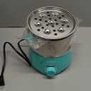 Hard Boiled Egg Cooker - CACHOO 14-Egg Rapid Stainless Steel Egg Boiler with 30-Min Timer & Auto Shut Off, Compact Electric Vegetable Steamer for Cooking, Dishwasher Safe, Aqua