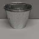 5-Quart Galvanized Pail Beer Bucket 9x9x7 inches (Pack of 2)