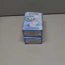 2 x 4-in-1 Pet Steam Spray Brush With Handle, Rubber Brush With Release Button, Dog Comb for Longhair & Shorthair Cat & Dog Cleaner (Blue)