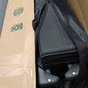 Dream On Me Nest Portable Playard in Black with Carrybag an Shoulder Strap, Lightweight, Packable and Easy Setup Baby Playard, Breathable Mesh Sides and Soft Fabric - Comes with a Removable Padded Mat