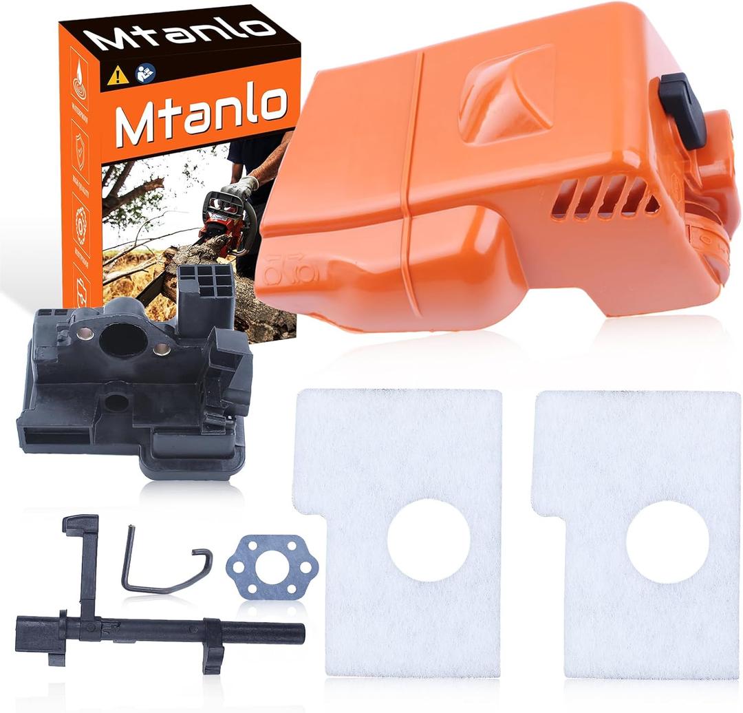 Top Cylinder Cover Shroud Tune up For Stihl 017 018 MS170 MS180 Chainsaw Part, Top Engine Cover Shroud, Air Filter Housing, Air Filter, Choke Rod, Carb Gasket, Switch Shaft