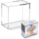 Acrylic ETB Protector Case, 8+5mm Thick with Magnetic Lid Clear Display Storage Box, Compatible with Elite Trainer Box, UV Protection & Dustproof PKMN ETB Case, Internal Size:7.5" x 3.6" x 6.6"