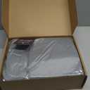 Beckham Hotel Collection Sheets Set King Size, 100% Cotton Sateen Fabric, Silky Smooth & Soft, Cool Touch, 16 Deep Pocket, 4-Piece, Gray