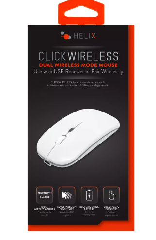 Helix Dual Wireless Mode Mouse Rechargeable