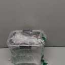 Rubbermaid Brilliance 12-Cup Airtight Food Storage Container, Perfect for Pantry Staples, Clear/Grey