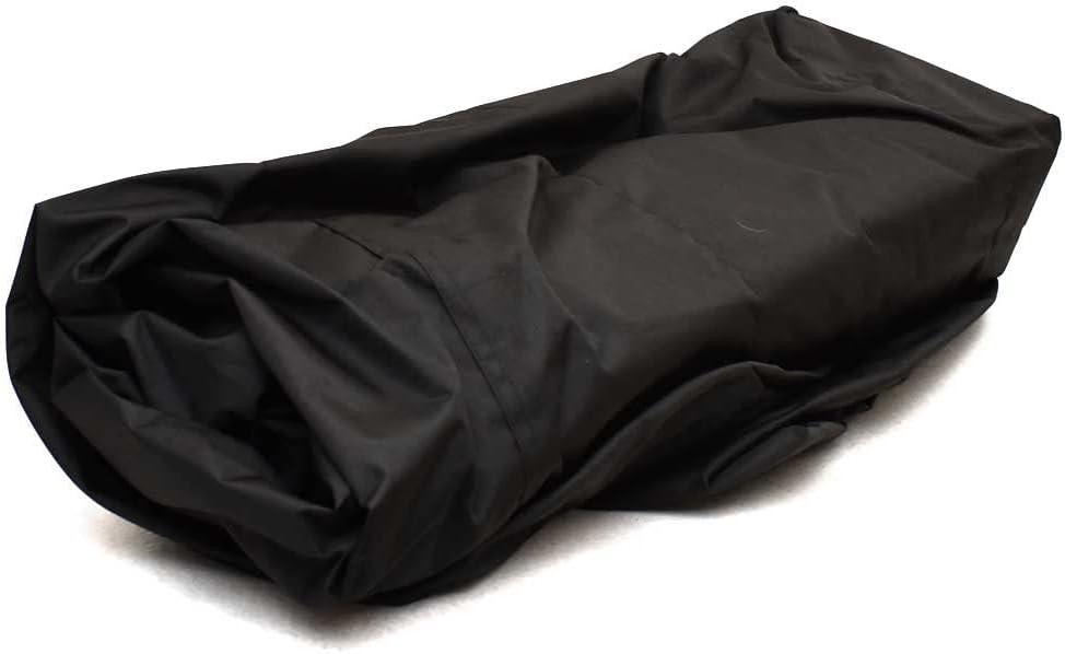 NettyPro Grill Cover for Outdoor Grill 60 Inch Waterproof Heavy Duty Gas BBQ Grill Cover for Outside Weber, Char-Broil, Brinkmann, Jenn Air, Nex grill 3-4 Burner Barbecue, Black,   60" x 24" x 48"