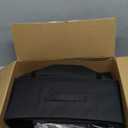 Underbed Storage Bins with Wheels, No Assembly Required - 7.5 inch height Black Large Capacity Rolling Underbed Containers for Shoes, Dorm under bed storage drawers