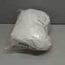 Zober Christmas Tree Storage Bag - Fits 7.5 Ft Artificial Trees - Plastic, Waterproof Christmas Tree Bag For Storage Box For Xmas - Strong, Durable Handles - Label Card Slot - White